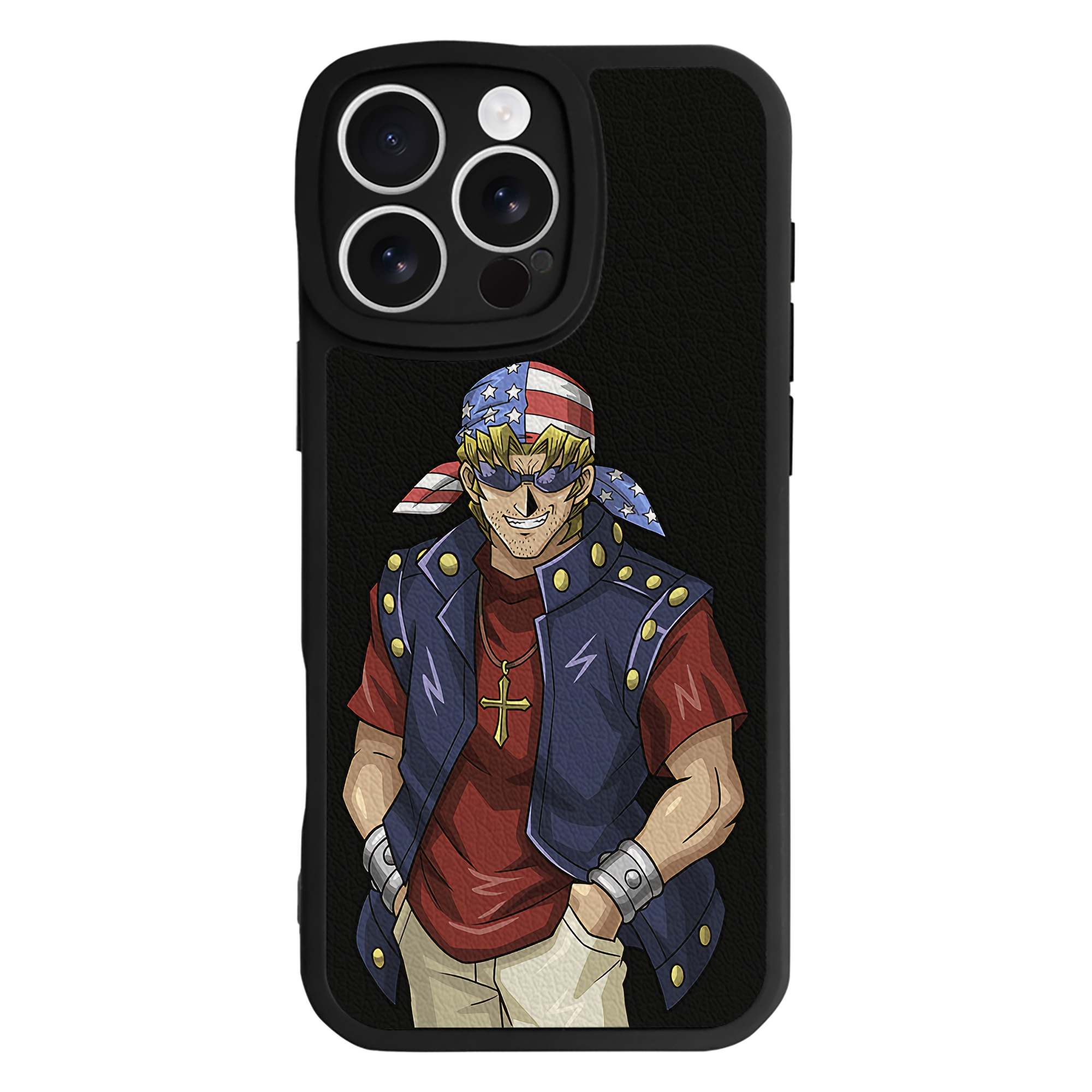 遊☆戯☆王 Yu-Gi-Oh! 【iPhone 16シリーズ対応】シリコンスマホケース（レザー調） 材質：シリコン